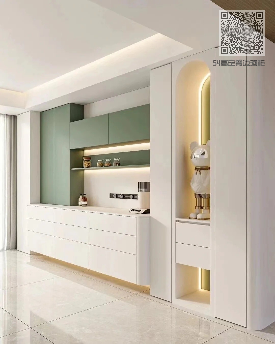 54高定餐边酒柜