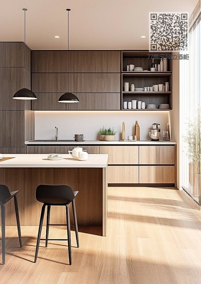 77高定餐边酒柜