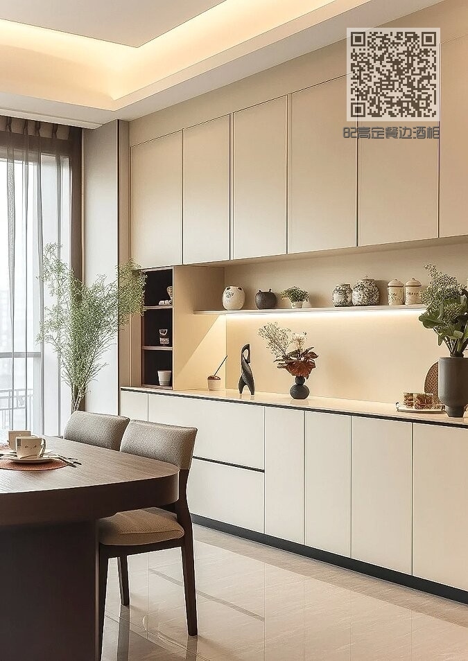 82高定餐边酒柜