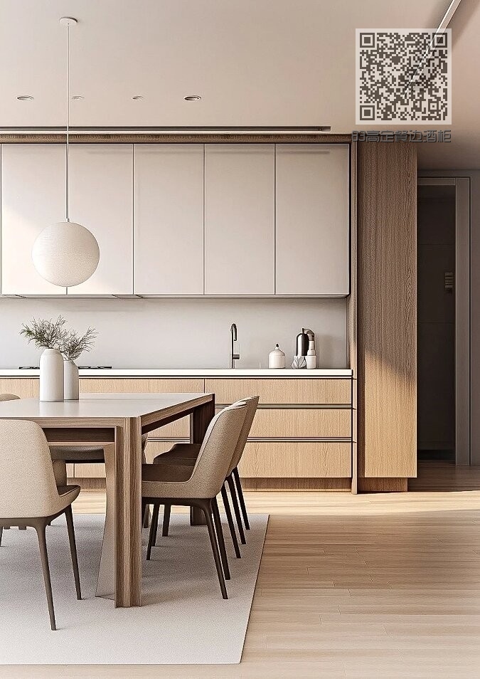 83高定餐边酒柜