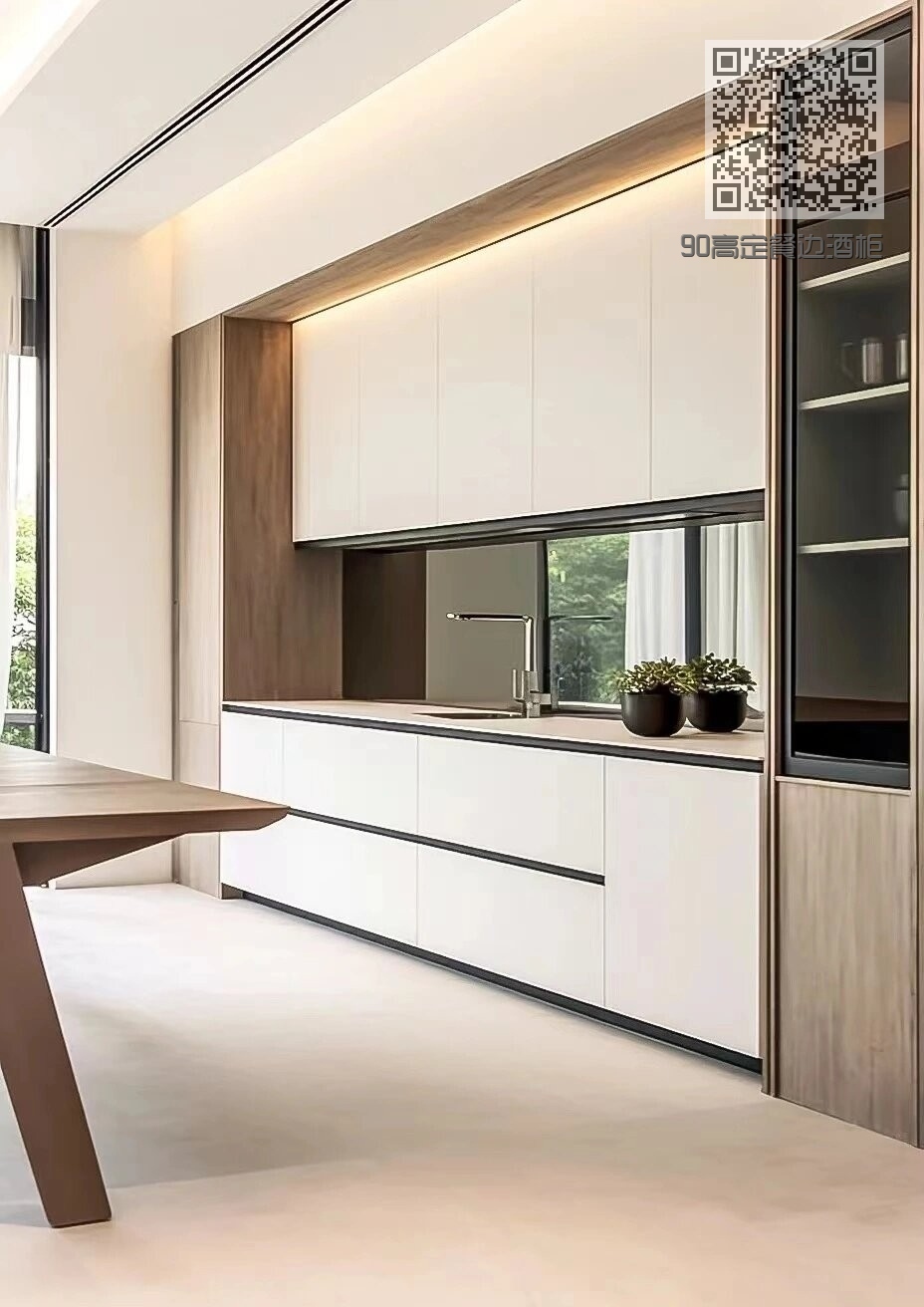 90高定餐边酒柜