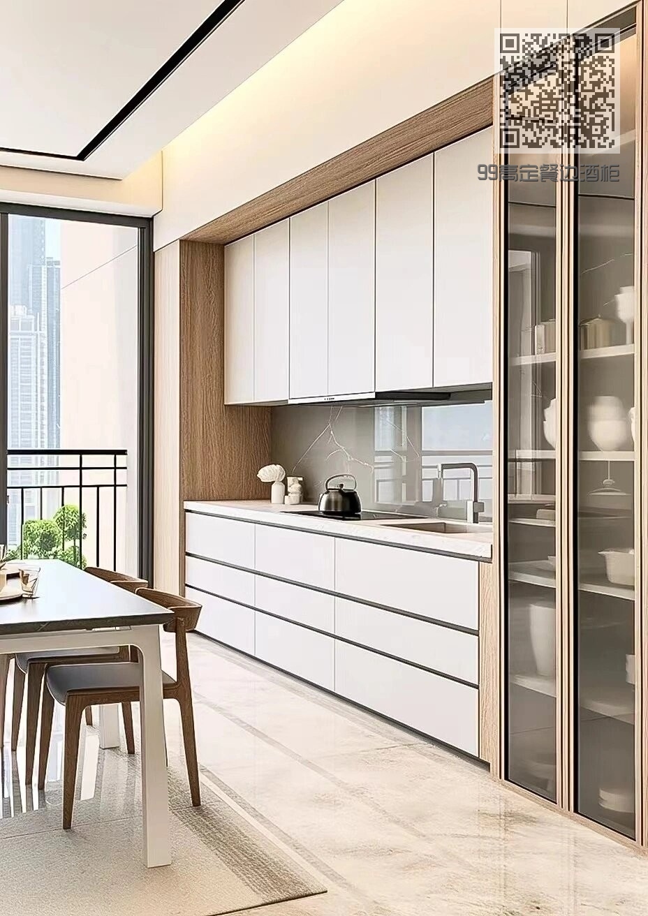 99高定餐边酒柜