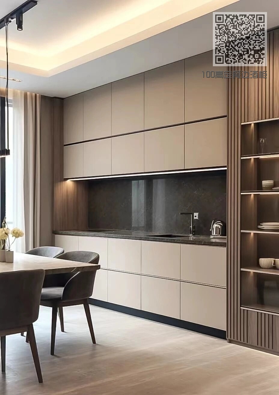 100高定餐边酒柜