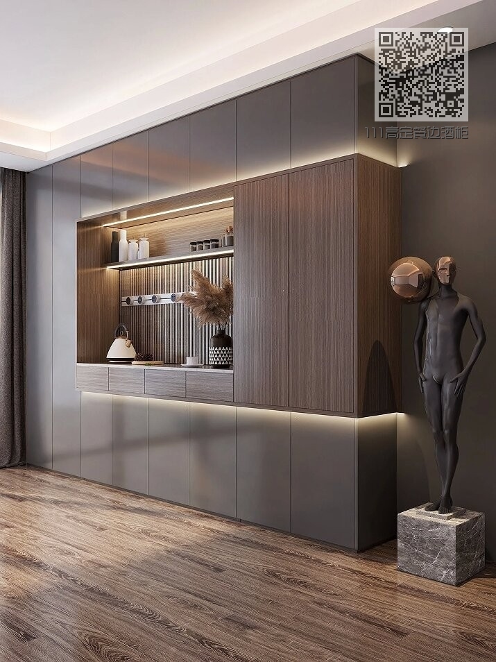 111高定餐边酒柜