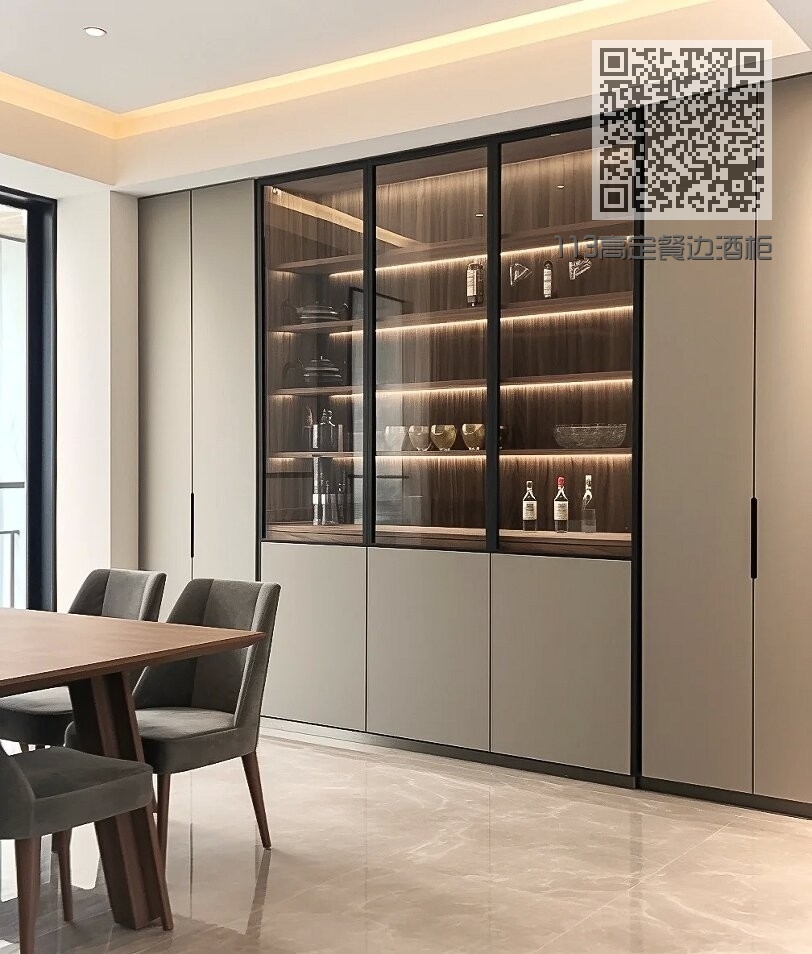 113高定餐边酒柜