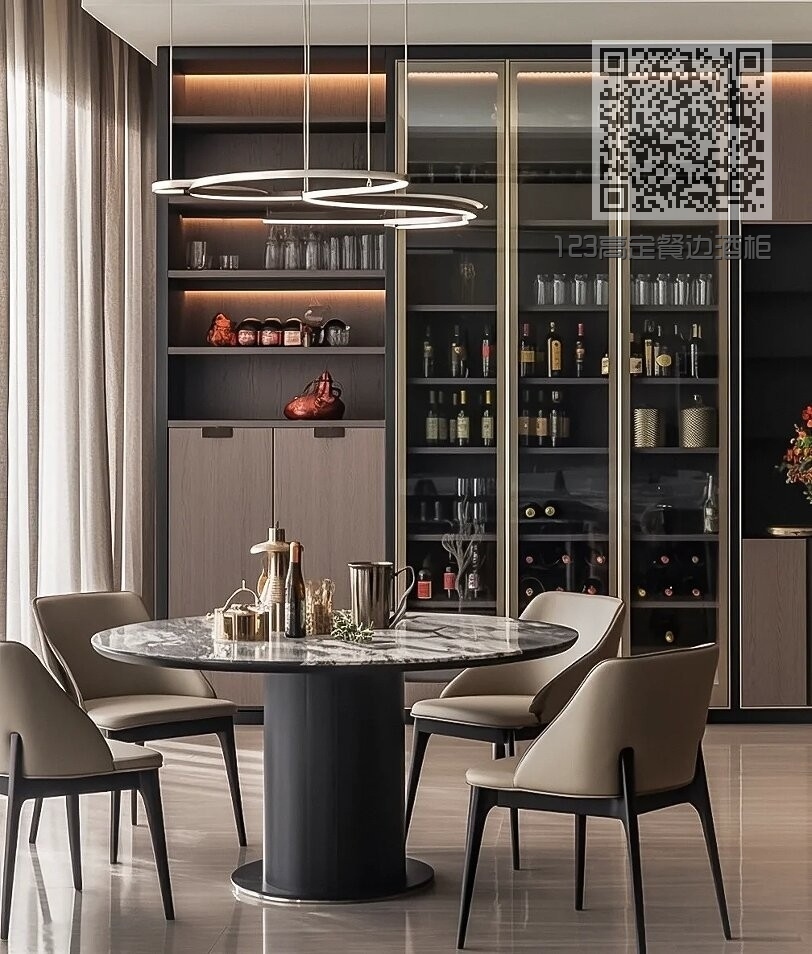 123高定餐边酒柜