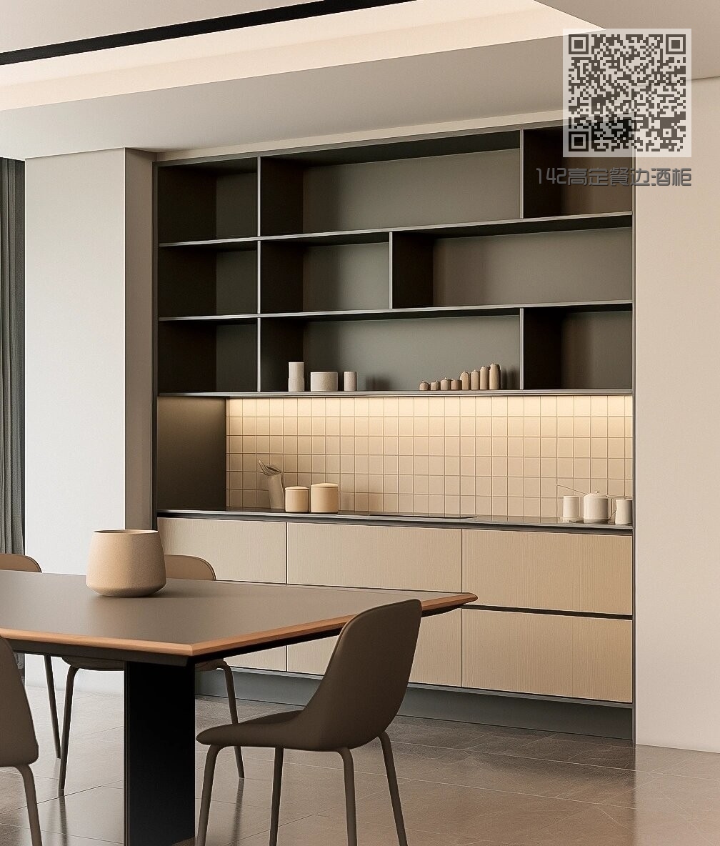 142高定餐边酒柜