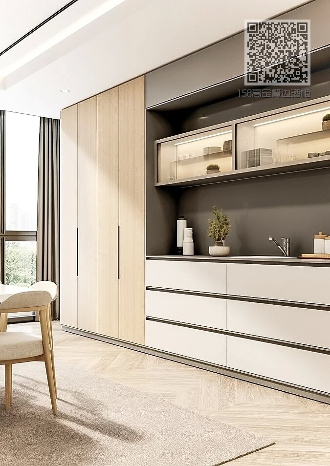 158高定餐边酒柜