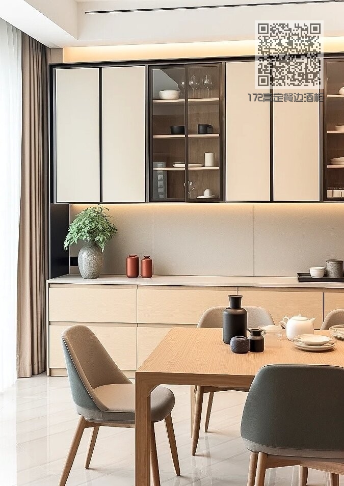 172高定餐边酒柜