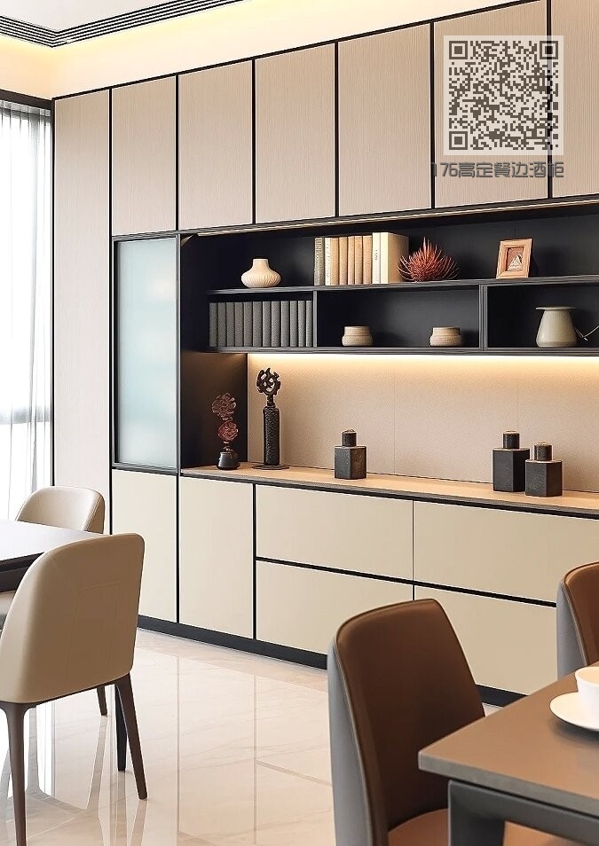 176高定餐边酒柜