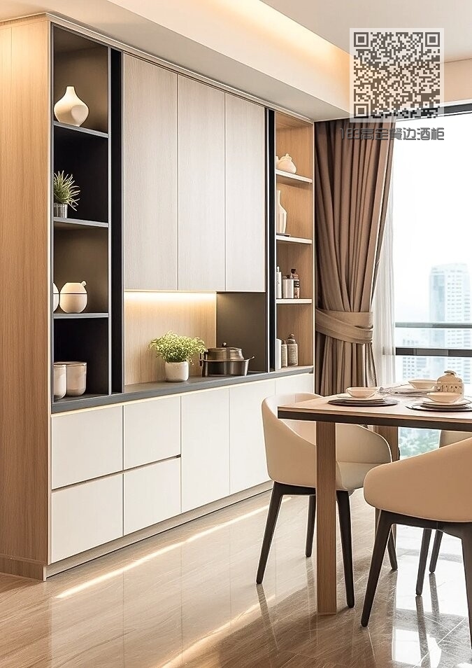 183高定餐边酒柜