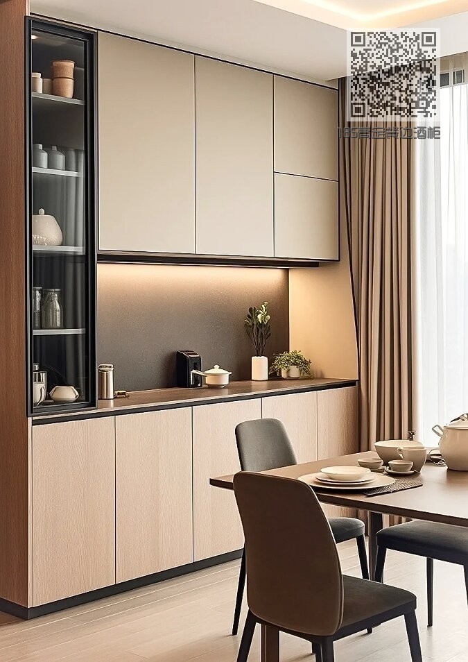 185高定餐边酒柜