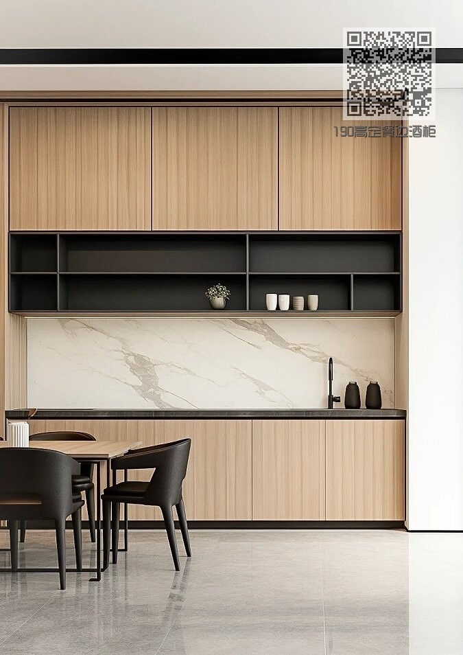 190高定餐边酒柜