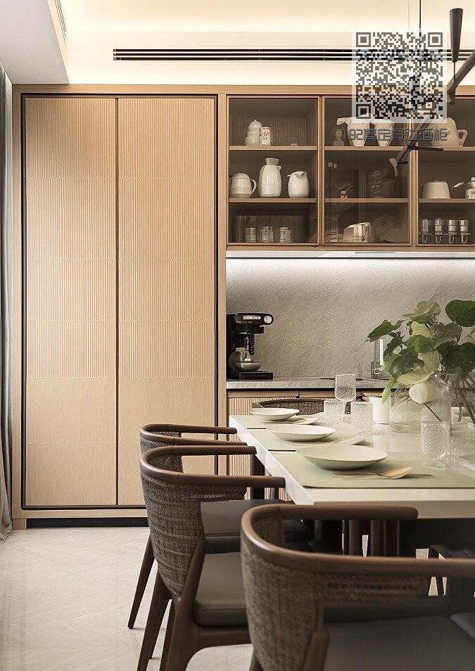 192高定餐边酒柜