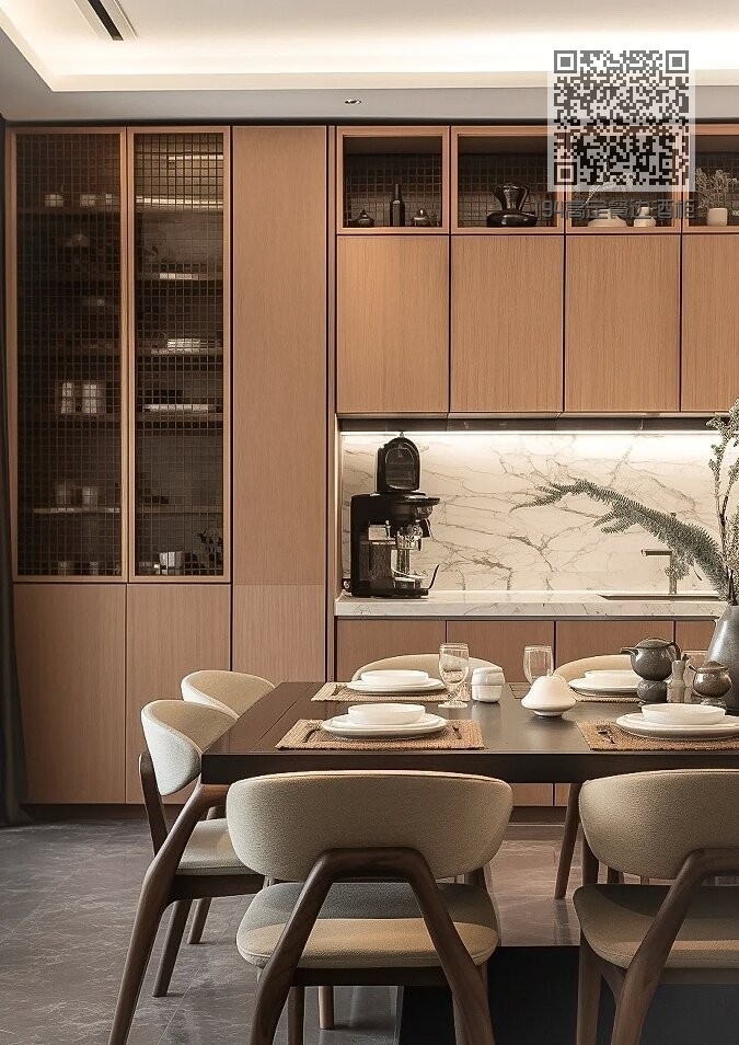 194高定餐边酒柜