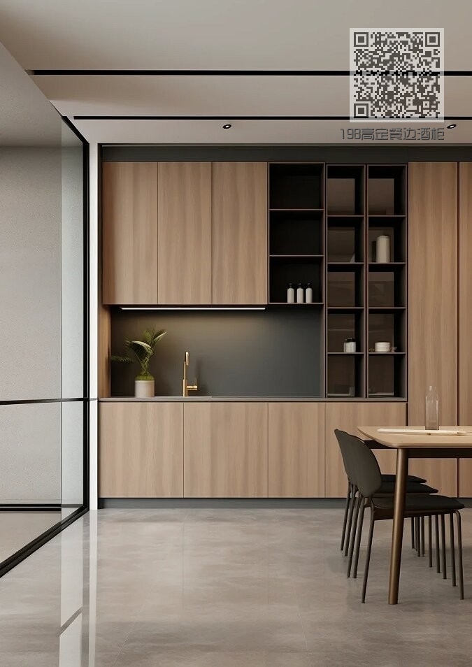 198高定餐边酒柜