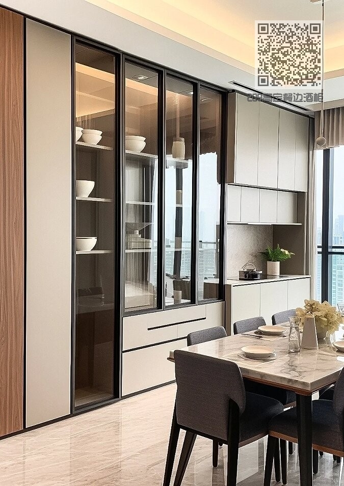 209高定餐边酒柜