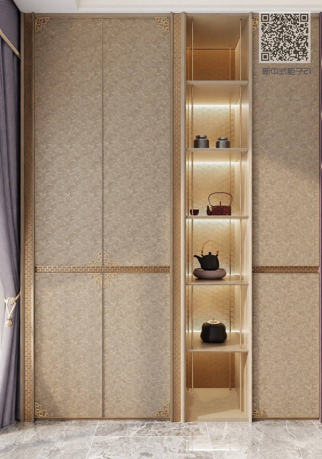 新中式柜子21