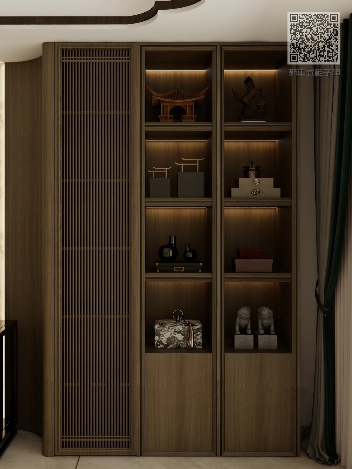 新中式柜子38