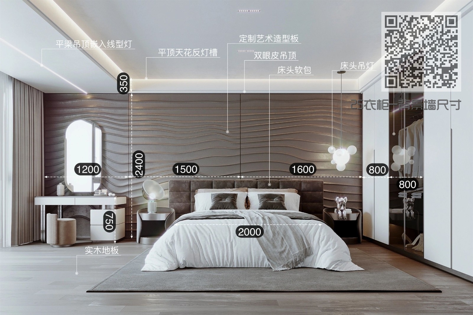 25衣柜-背景墙尺寸