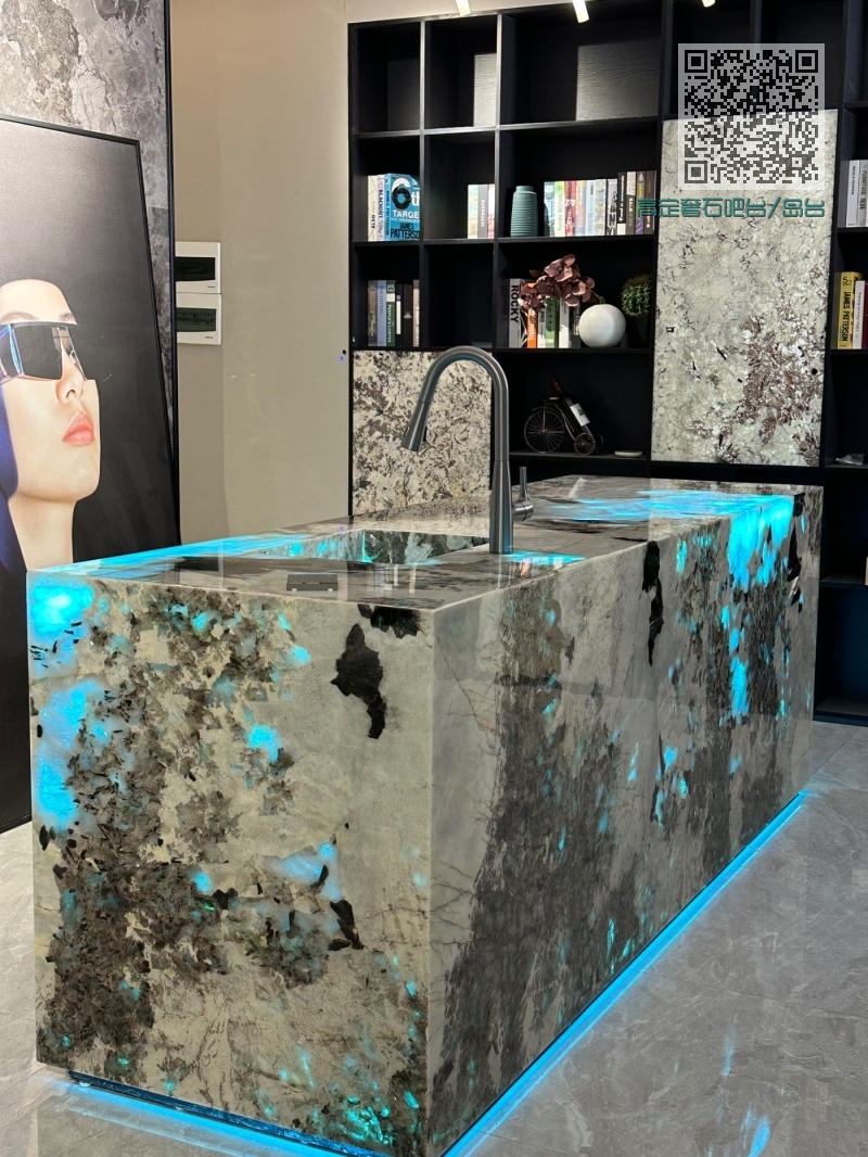 高定奢石吧台/岛台