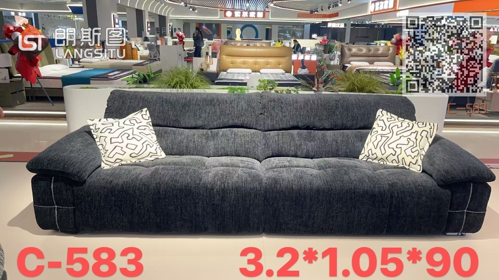 C-583 黑灰色 C-583 黑灰色