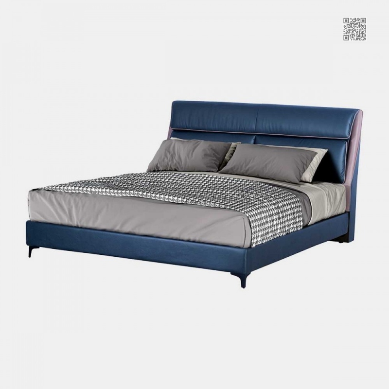 YL-C9232布艺大床$纳米科技布/高脚 MINIMALIST TECHNOLOGY CLOTH KING BED