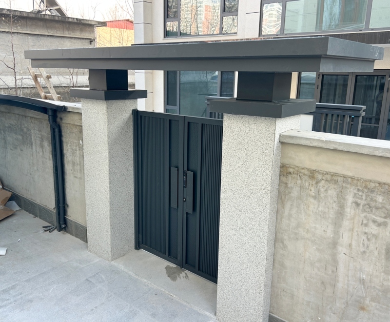 铝合金大门-门楼