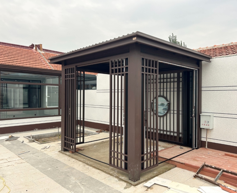 简约款新中式凉亭