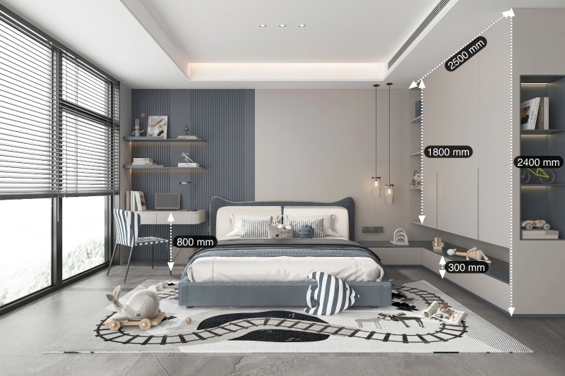 63衣柜-背景墙尺寸